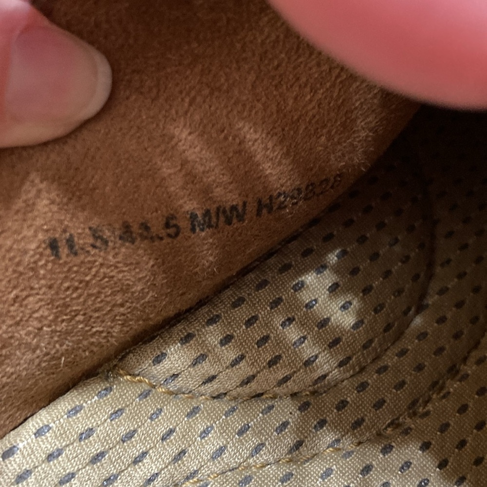 Men’s leather black Born 11.5 - Picture 2 of 3